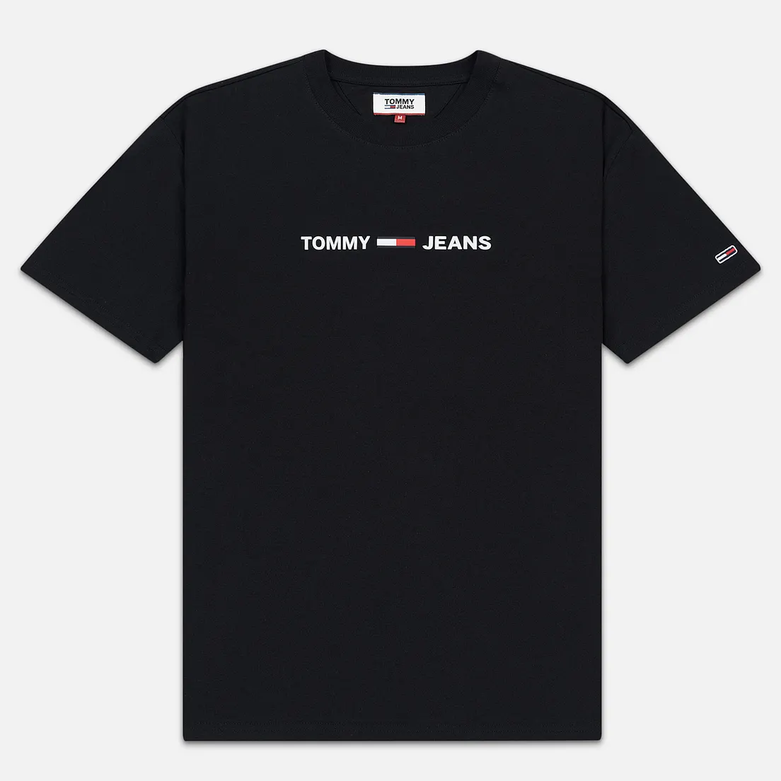 Tommy Jeans Мужская футболка Straight Small Logo Regular Fit