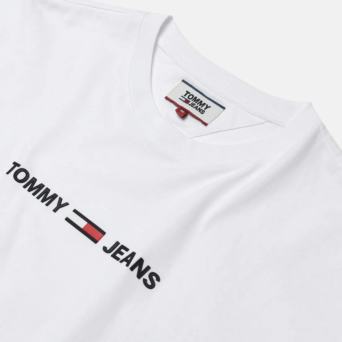 Tommy Jeans Мужская футболка Straight Small Logo Regular Fit