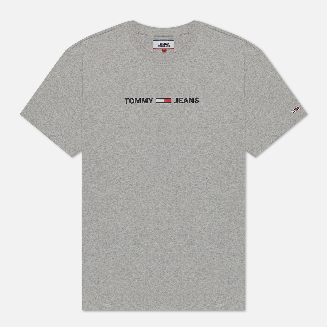 Tommy Jeans Мужская футболка Straight Small Logo Regular Fit