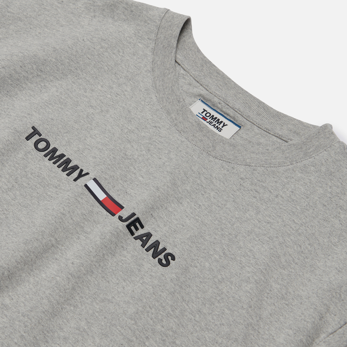 Tommy Jeans Мужская футболка Straight Small Logo Regular Fit