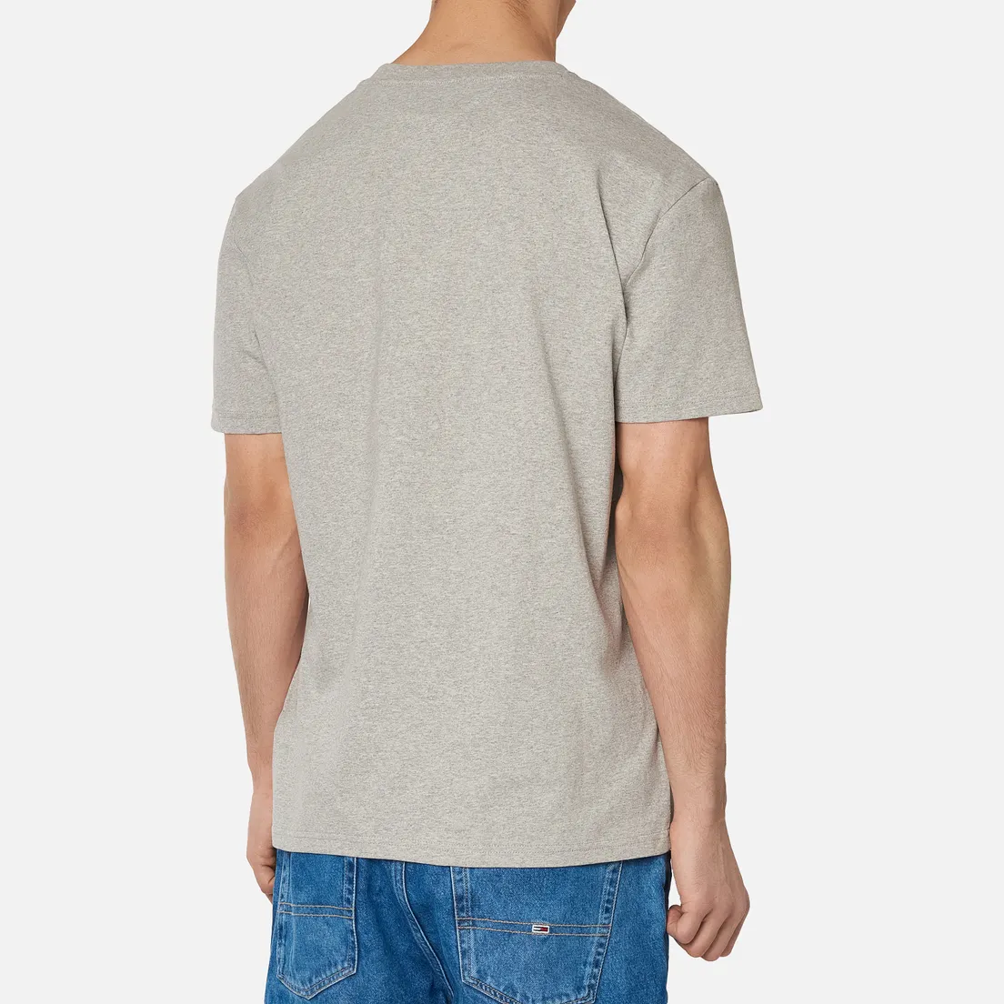 Tommy Jeans Мужская футболка Straight Small Logo Regular Fit