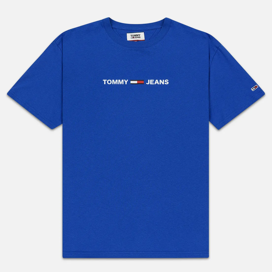 Tommy Jeans Мужская футболка Straight Small Logo Regular Fit