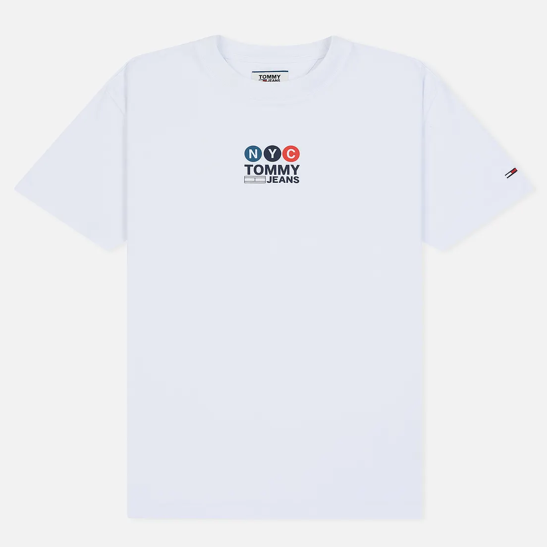 Tommy Jeans Мужская футболка Subway Logo