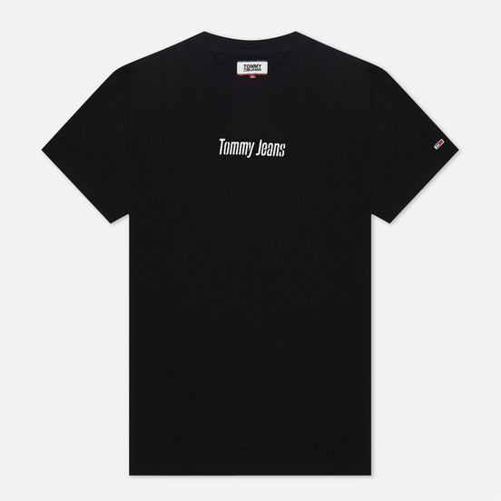 Мужская футболка Tommy Jeans Text Back Logo Black