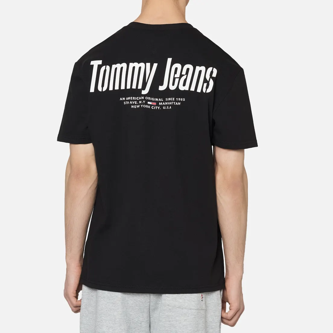 Tommy Jeans Мужская футболка Text Back Logo