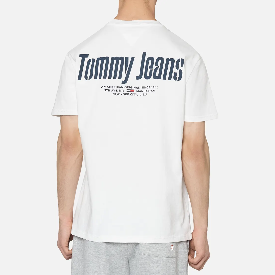 Tommy Jeans Мужская футболка Text Back Logo