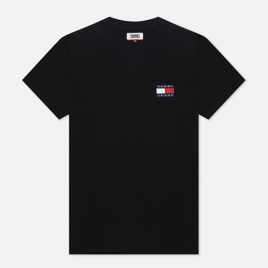 Мужская футболка Tommy Jeans Tommy Badge Black