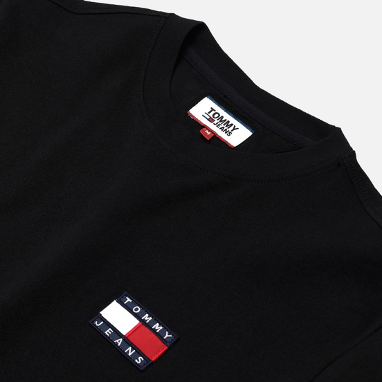 Мужская футболка Tommy Jeans Tommy Badge Black