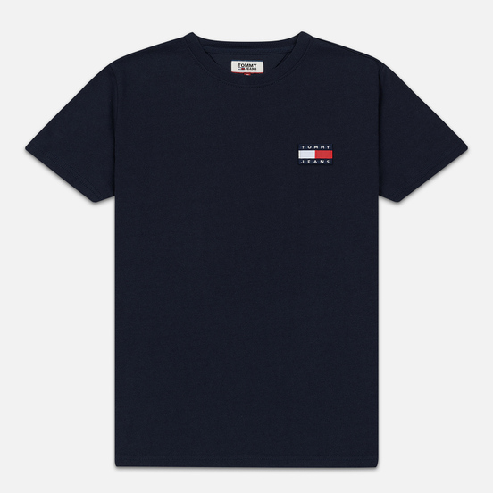 Мужская футболка Tommy Jeans Tommy Badge Black Iris
