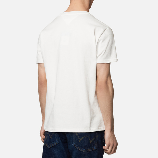 Мужская футболка Tommy Jeans Tommy Badge Classic White