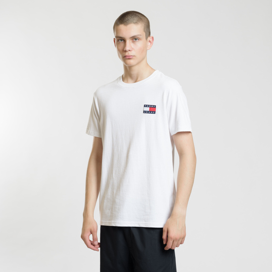Мужская футболка Tommy Jeans Tommy Badge Classic White