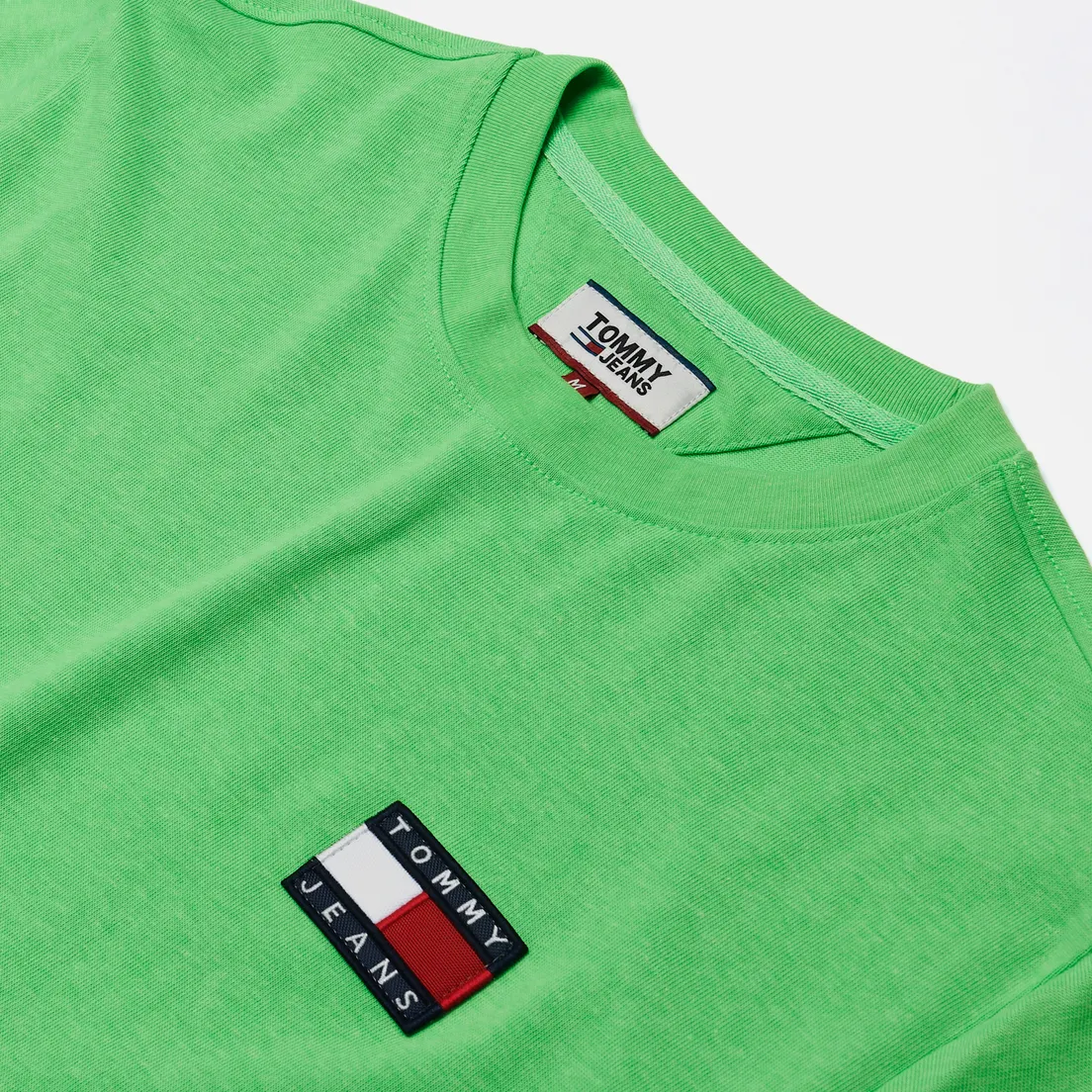 Tommy Jeans Мужская футболка Tommy Badge Neon