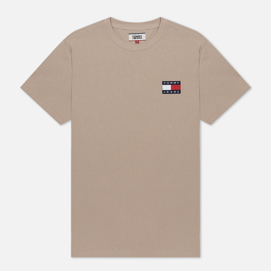 Мужская футболка Tommy Jeans Tommy Badge Stone