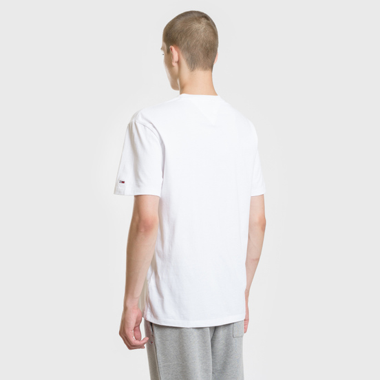 Мужская футболка Tommy Jeans Tommy Script Classic White