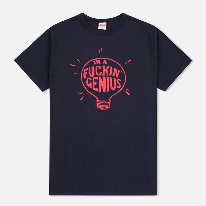 Мужская футболка TSPTR Fuckin Genius Navy/Red