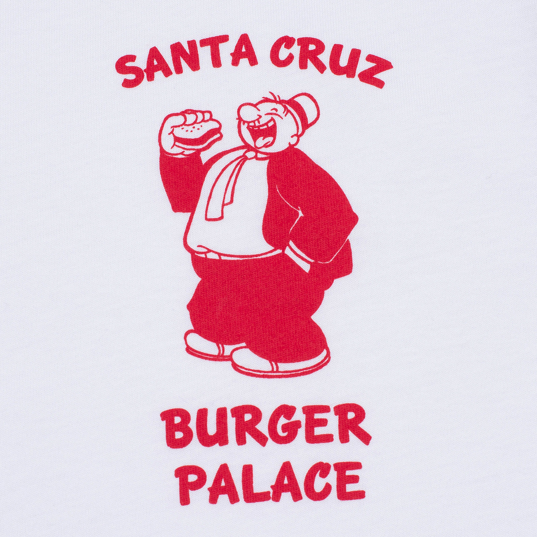 TSPTR Мужская футболка Santa Cruz Burger Palace