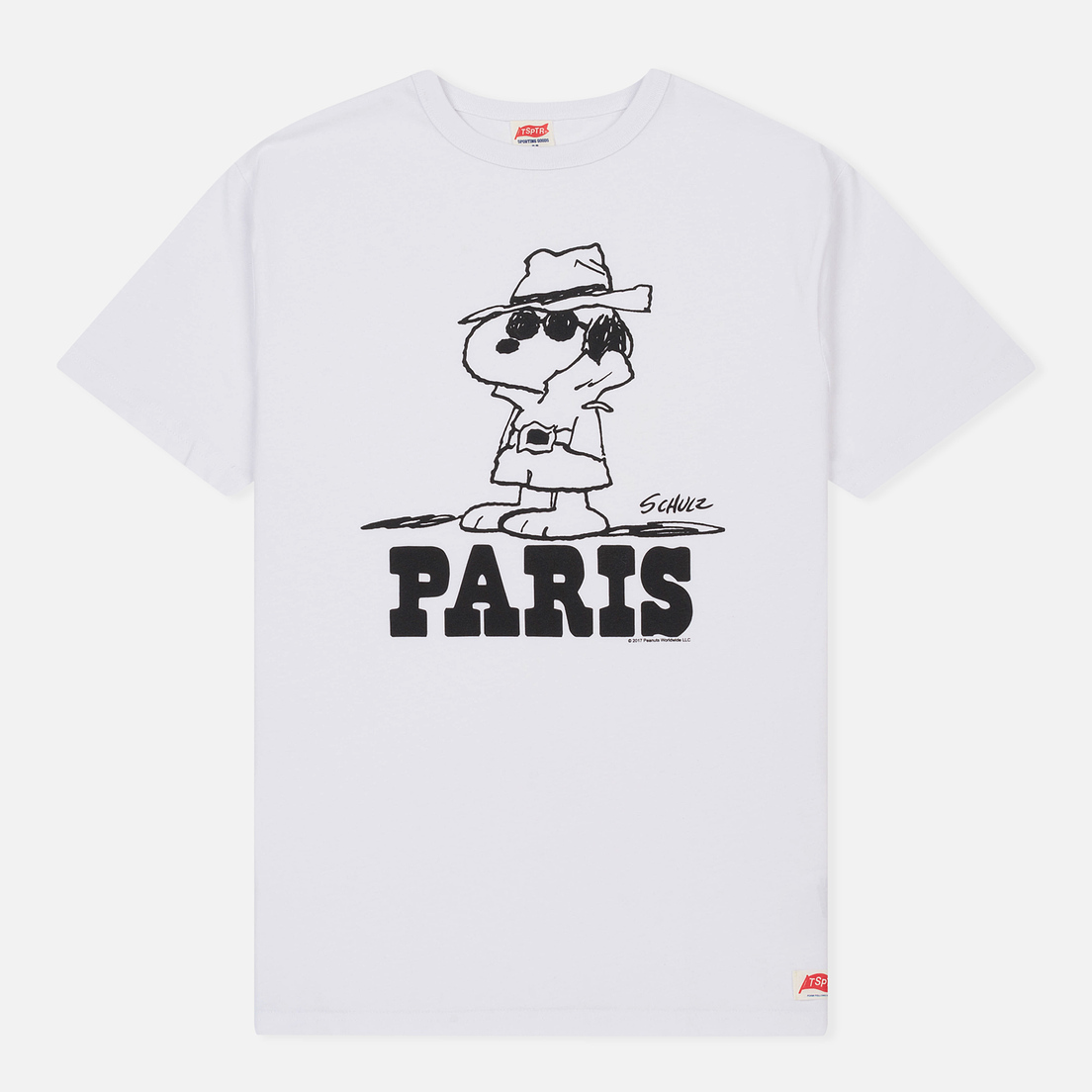 TSPTR Мужская футболка x Peanuts Vintage Paris City Pack