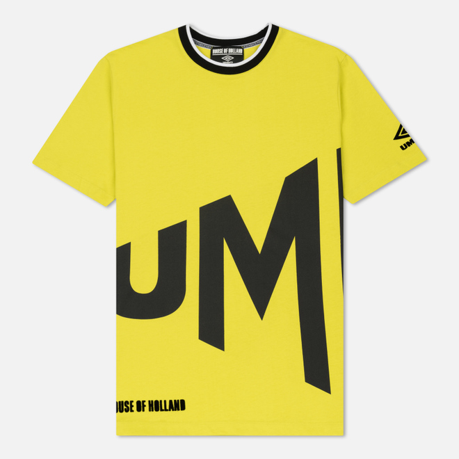 Мужская футболка Umbro x House Of Holland Wrap Text Regular Lime