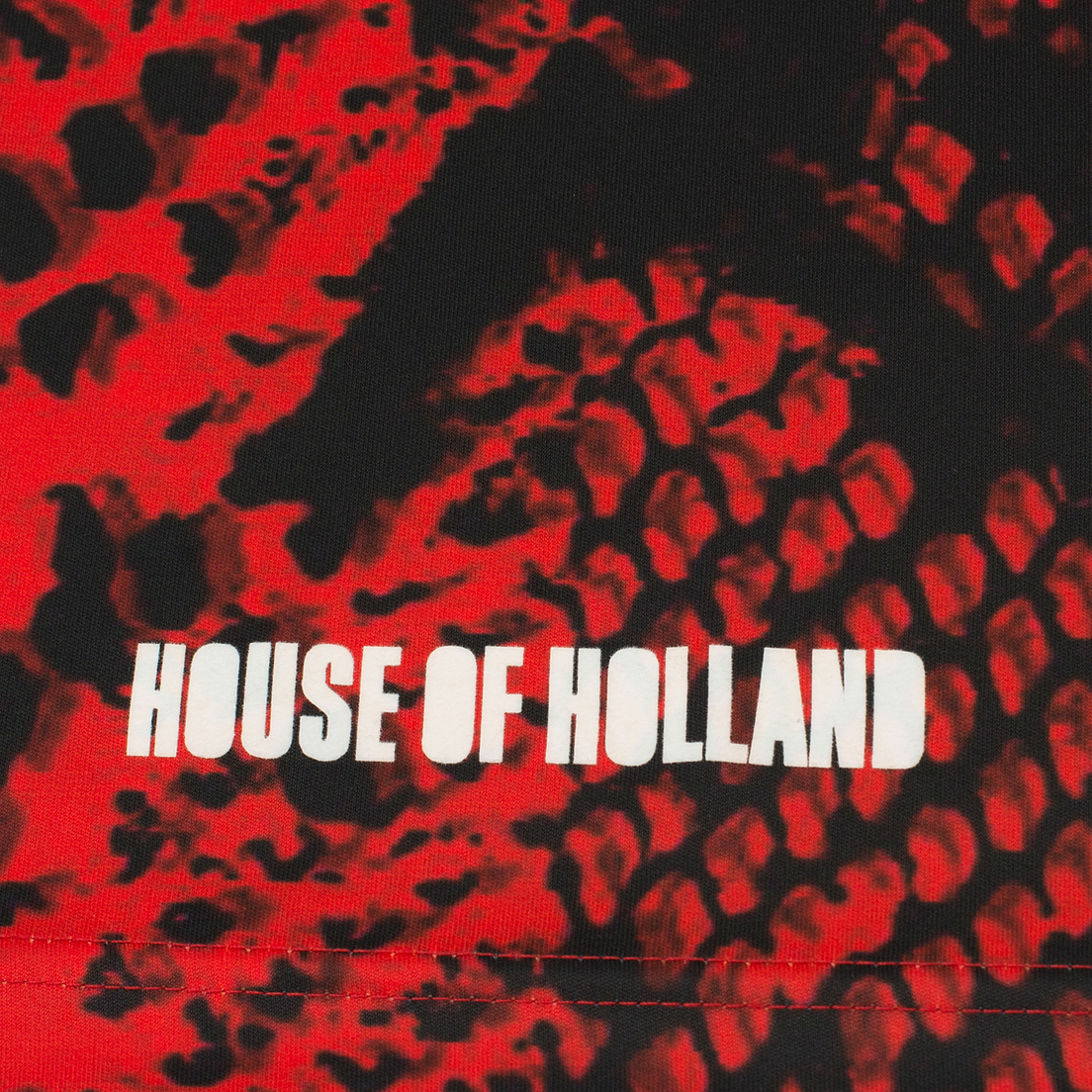 Umbro Мужская футболка x House Of Holland Snake Print Collared Football Top