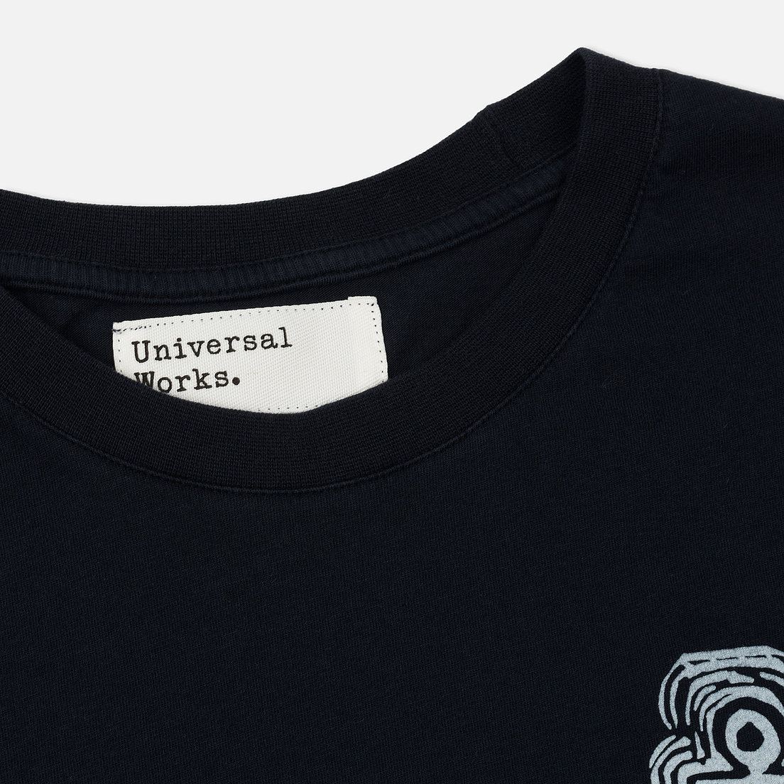 Universal Works Мужская футболка Anchor Print Jersey