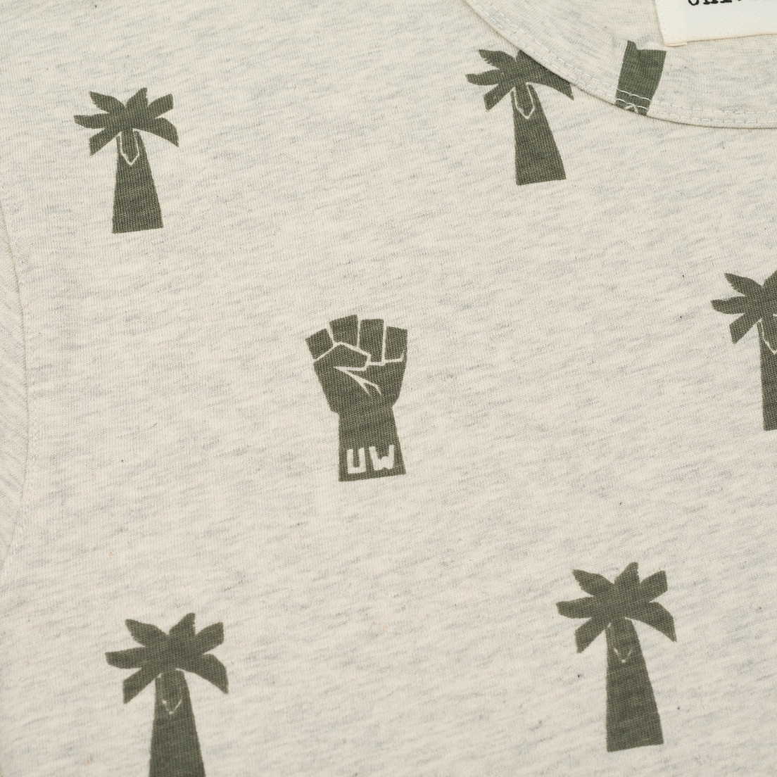 Universal Works Мужская футболка Print Palm Jersey