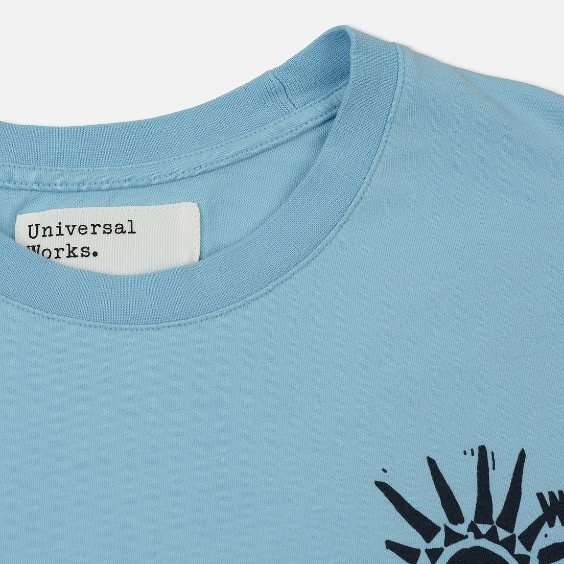 Universal Works Мужская футболка Sun Print Jersey
