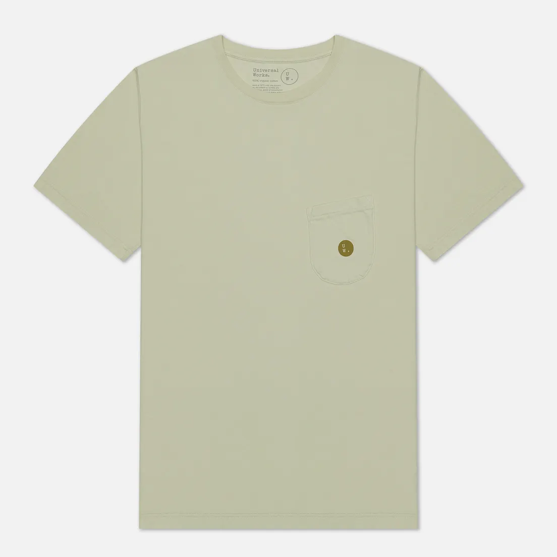 Universal Works Мужская футболка UW Print Organic Dot Print Jersey