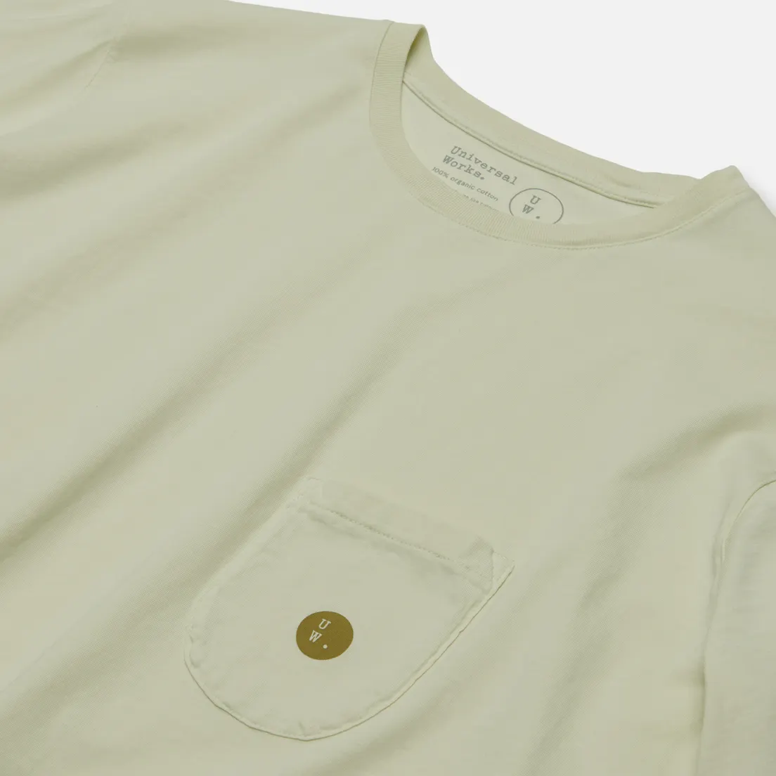 Universal Works Мужская футболка UW Print Organic Dot Print Jersey