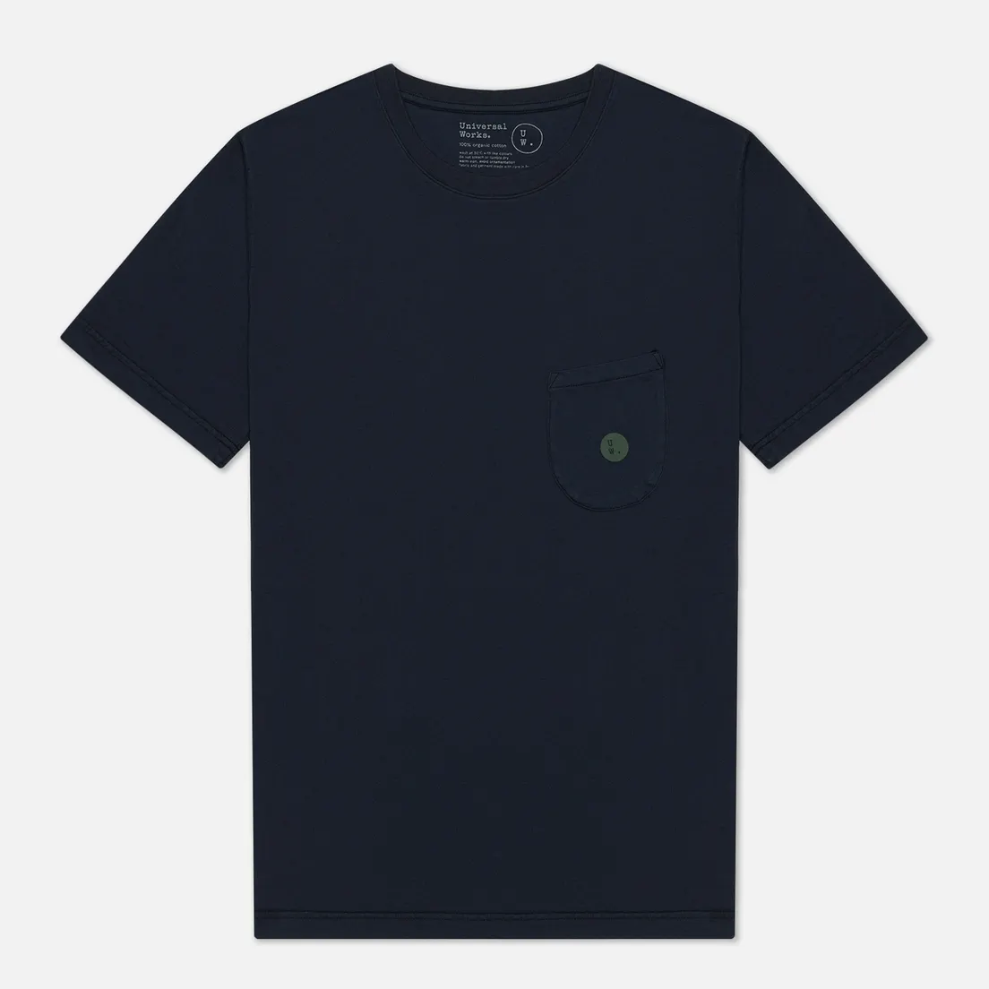 Universal Works Мужская футболка UW Print Organic Dot Print Jersey