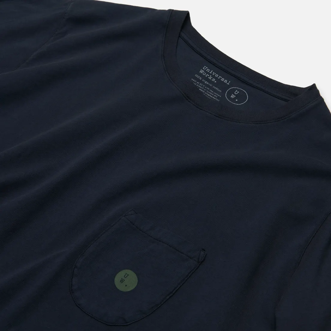 Universal Works Мужская футболка UW Print Organic Dot Print Jersey
