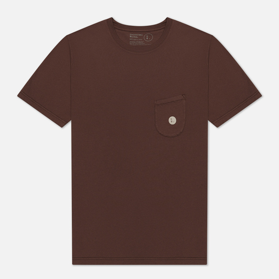 Мужская футболка Universal Works UW Print Organic Dot Print Jersey Raisin