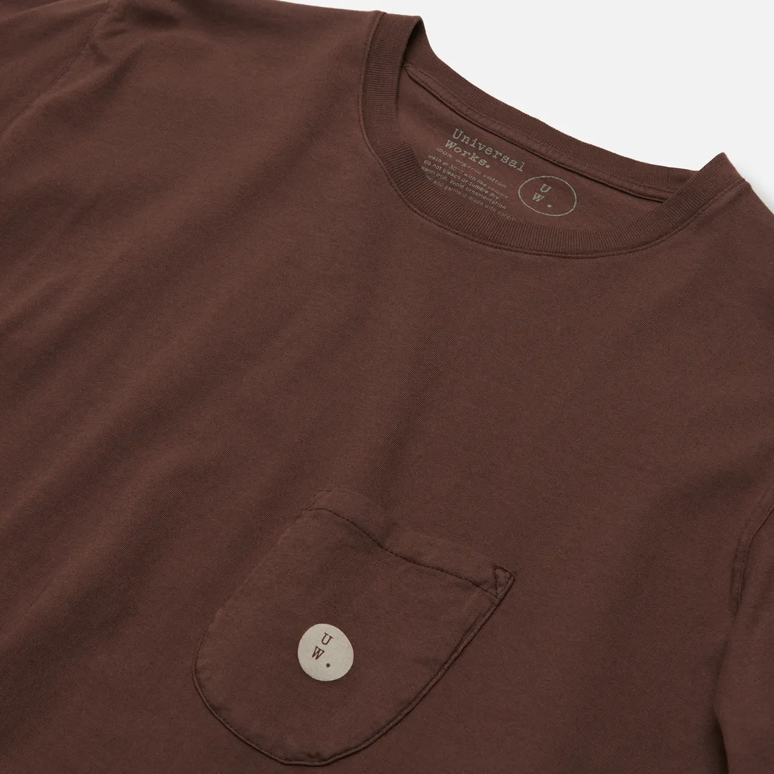 Universal Works Мужская футболка UW Print Organic Dot Print Jersey