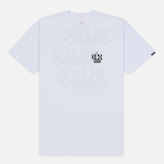 Мужская футболка Vans BMX Green Lighted White