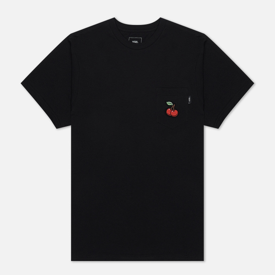Мужская футболка Vans Cherries Pocket Black