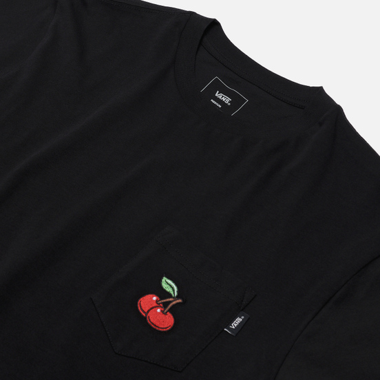 Мужская футболка Vans Cherries Pocket Black