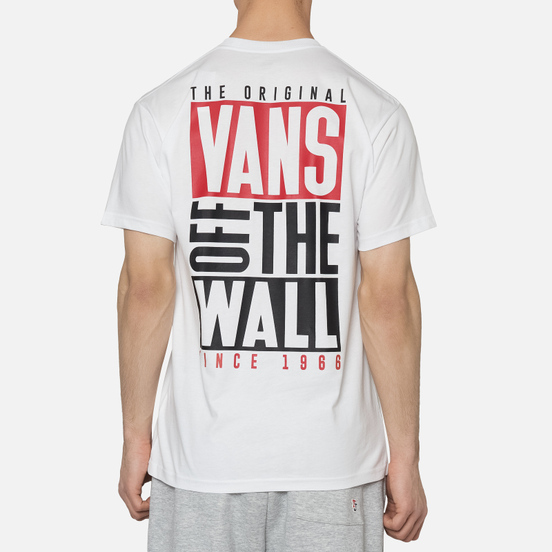 Мужская футболка Vans New Stax White