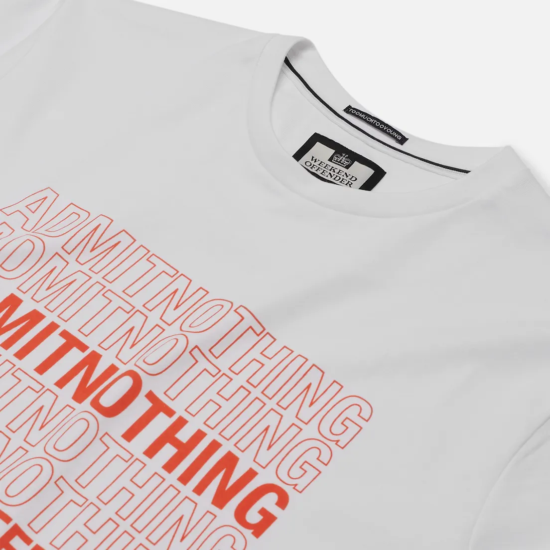 Weekend Offender Мужская футболка Admit Nothing
