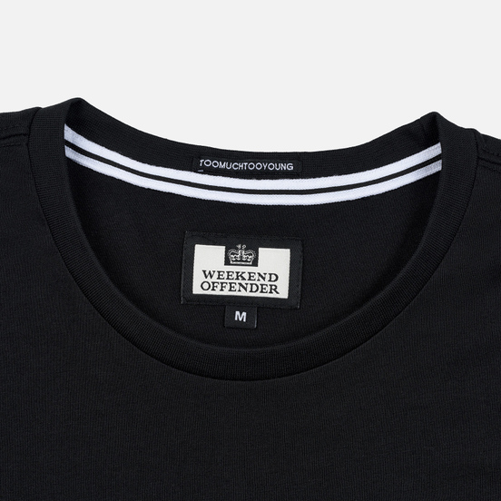 Мужская футболка Weekend Offender Agent Dea Black