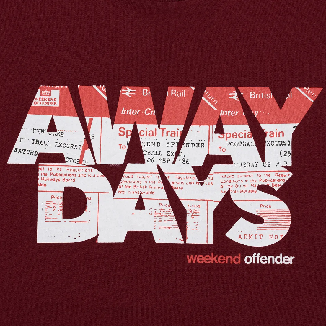 Weekend Offender Мужская футболка Away Days Graphic