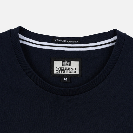 Мужская футболка Weekend Offender Away Days Graphic Navy