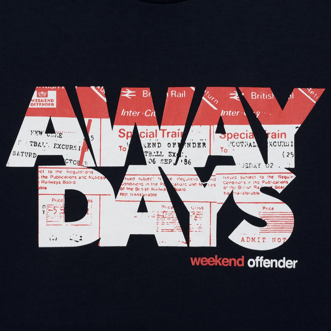 Weekend Offender Мужская футболка Away Days Graphic
