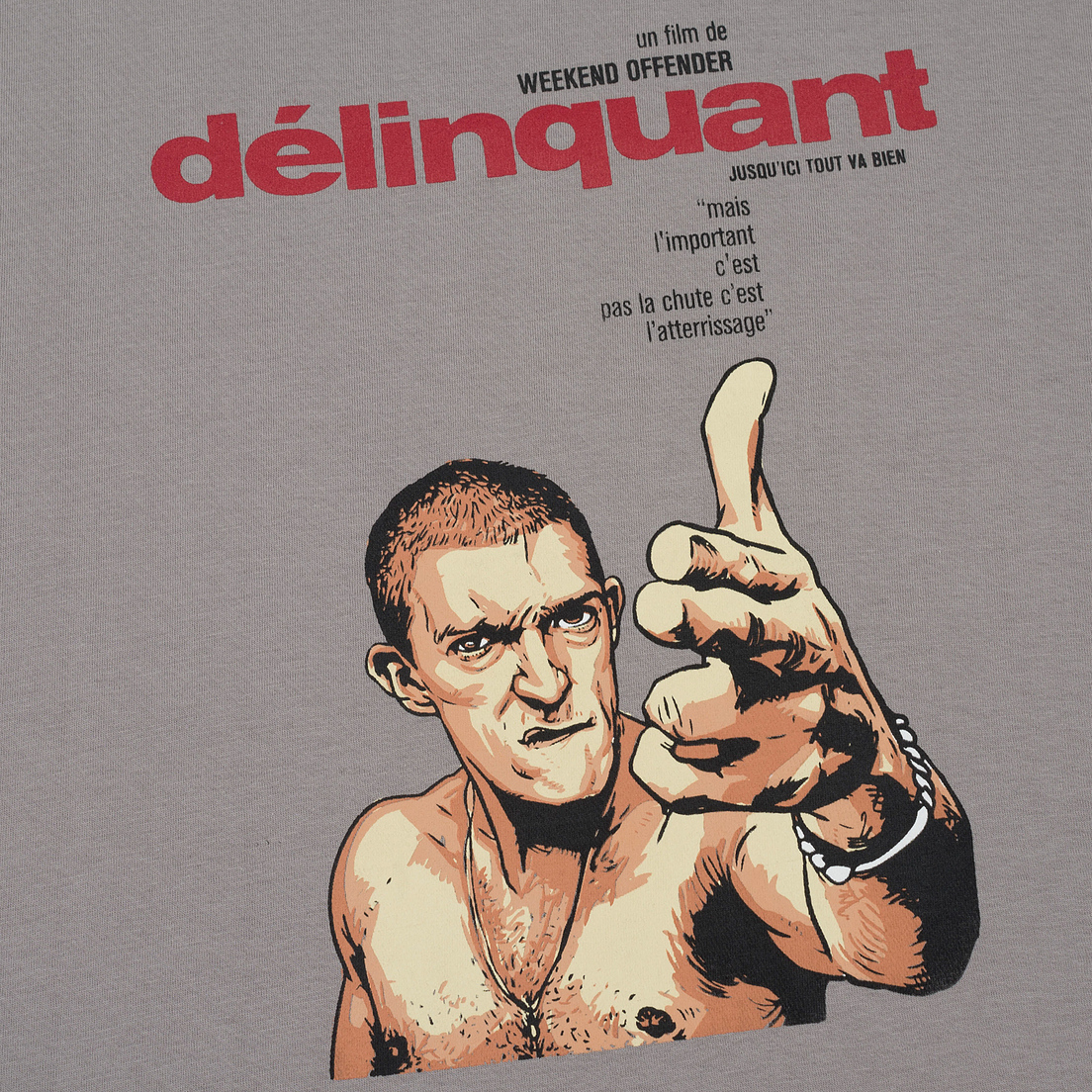 Weekend Offender Мужская футболка Delinquant