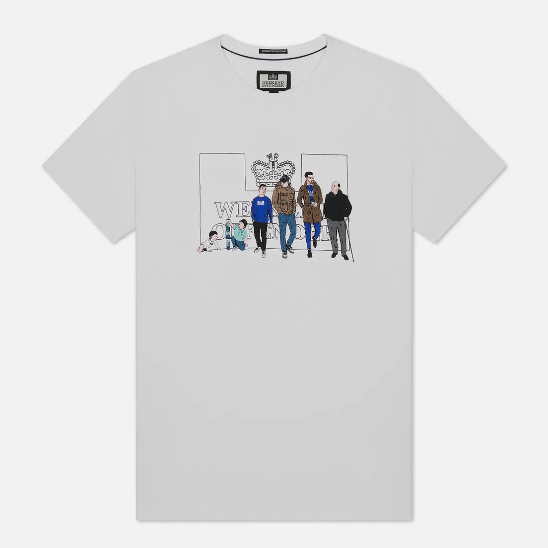 Weekend Offender Мужская футболка Evolution