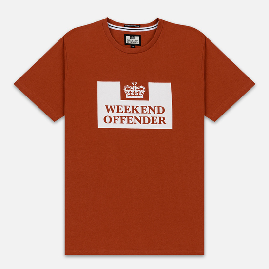 Мужская футболка Weekend Offender Prison AW19 Cinnamon