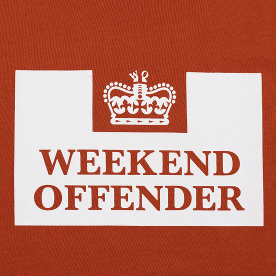 Мужская футболка Weekend Offender Prison AW19 Cinnamon