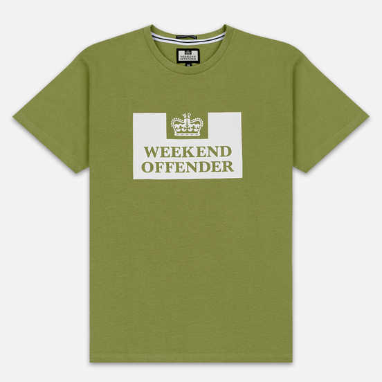 Мужская футболка Weekend Offender Prison AW19 Nettle
