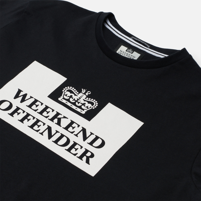 Мужская футболка Weekend Offender, цвет чёрный, размер S WOTS100-BLACK Prison Classics - фото 2