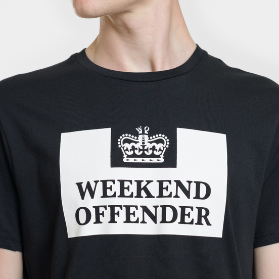 Мужская футболка Weekend Offender Prison Black
