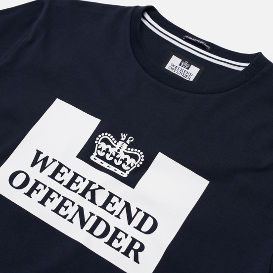 Мужская футболка Weekend Offender Prison Classics New Navy