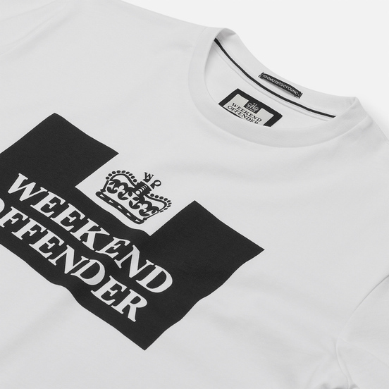 Мужская футболка Weekend Offender Prison White